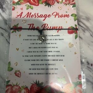 Baby Bump Feet Necklace